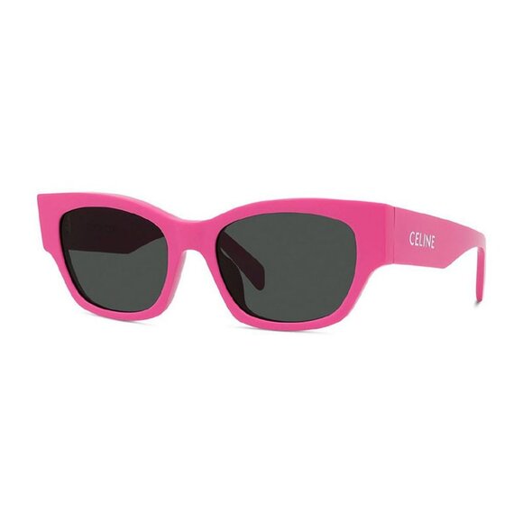 NEW CL40197U 75A CELINE SUNGLASSES SQUARE PINK WOMEN EYEWEAR - Picture 1 of 4